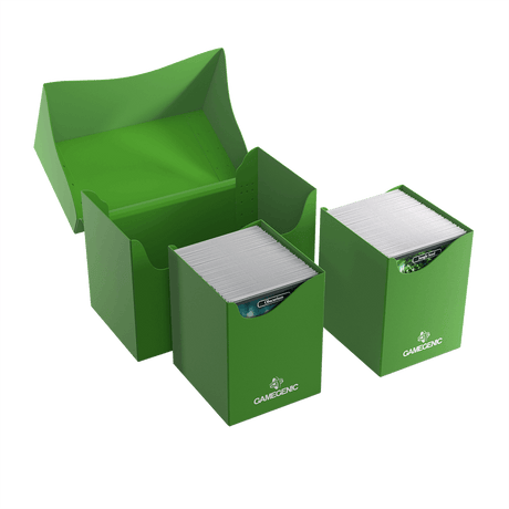 GameGenic DECKBOX Double Deck Holder 200+ Green