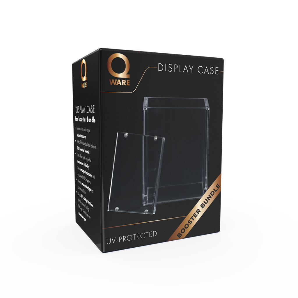 Qware Display case - Booster Bundle