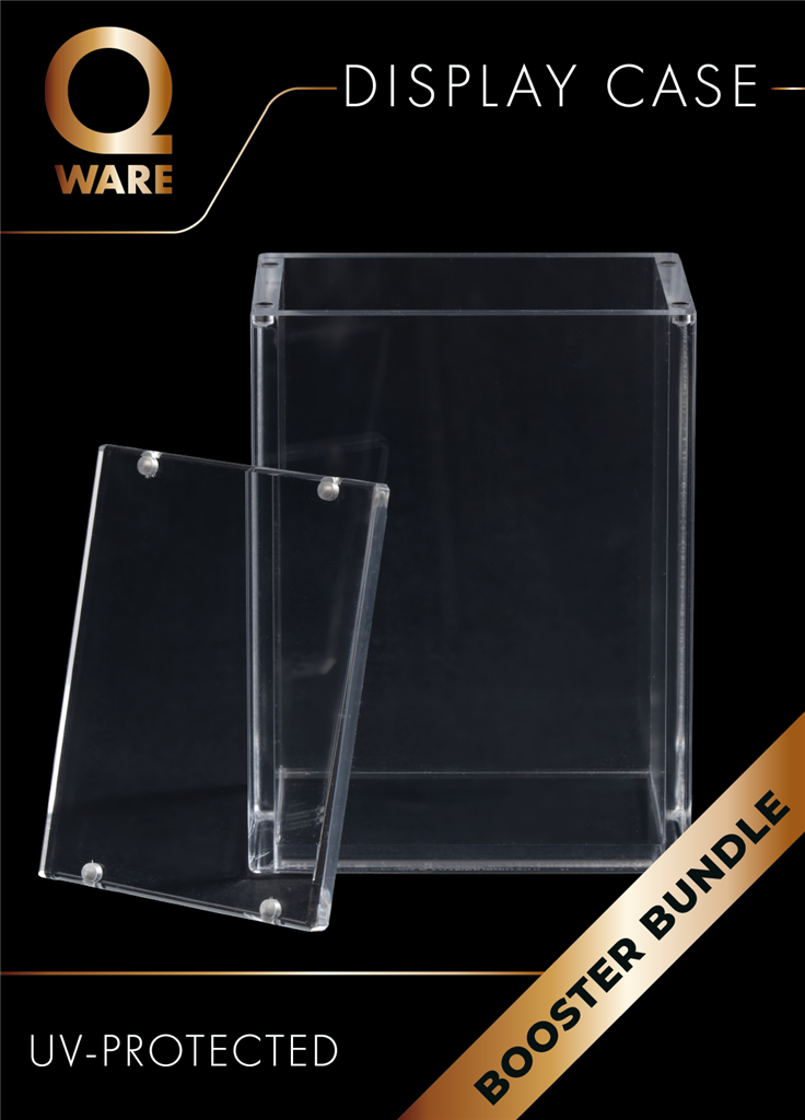 Qware Display case - Booster Bundle