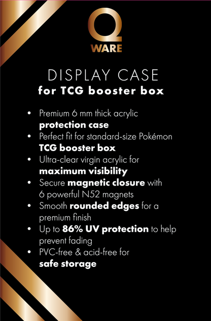 Qware Display case - TCG Booster Box