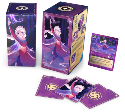 Lorcana Beleef de magie van Disney Lorcana met de exclusieve Fabled Gift Set: Elsa. Deze luxe verzamelbox is zorgvuldig samengesteld voor zowel verzamelaars als spelers, en bevat unieke items die nergens anders verkrijgbaar zijn. Inhoud van de set: 1 excl