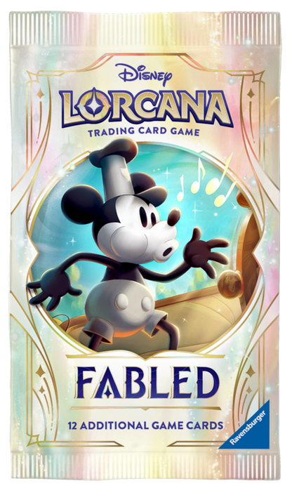 Lorcana Ontdek magische verhalen en verzamel legendarische karakters met de Lorcana Fabled Booster Box!Stap in de betoverende wereld van Disney Lorcana, waar helden, schurken en fantasie samenkomen in een spannend ruilkaartspel. De Fabled Booster Box is d