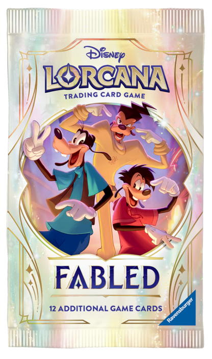 Lorcana Ontdek magische verhalen en verzamel legendarische karakters met de Lorcana Fabled Booster Box!Stap in de betoverende wereld van Disney Lorcana, waar helden, schurken en fantasie samenkomen in een spannend ruilkaartspel. De Fabled Booster Box is d