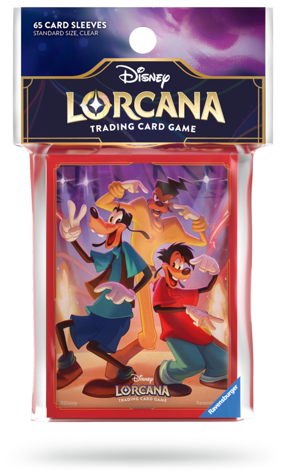 Disney Lorcana Sleeves - La Bande à Dingo (65 pièces)