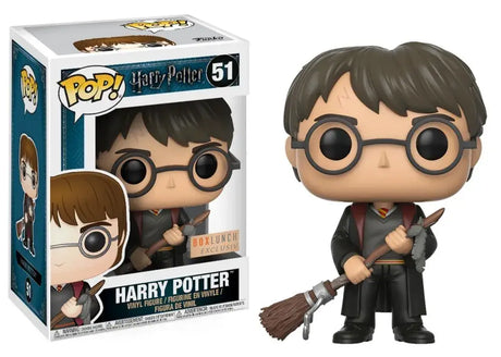 Funko POP! - Harry Potter with Firebolt & Feather Exclusive #51