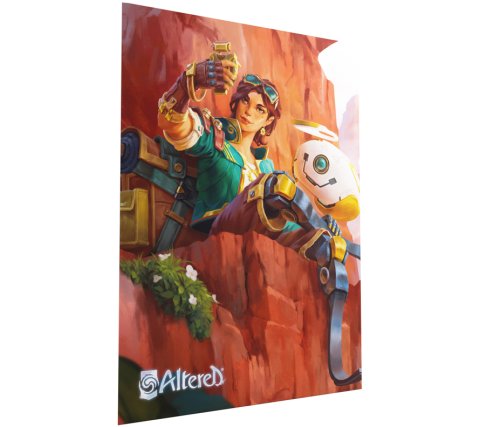UITVERKOOP A pack of 50 Gamegenic Art Sleeves featuring artwork by Altered.These are the official card sleeves, available in various designs, that are optimized for Altered. The sleeves have a standard size so you can also use them for other card games th