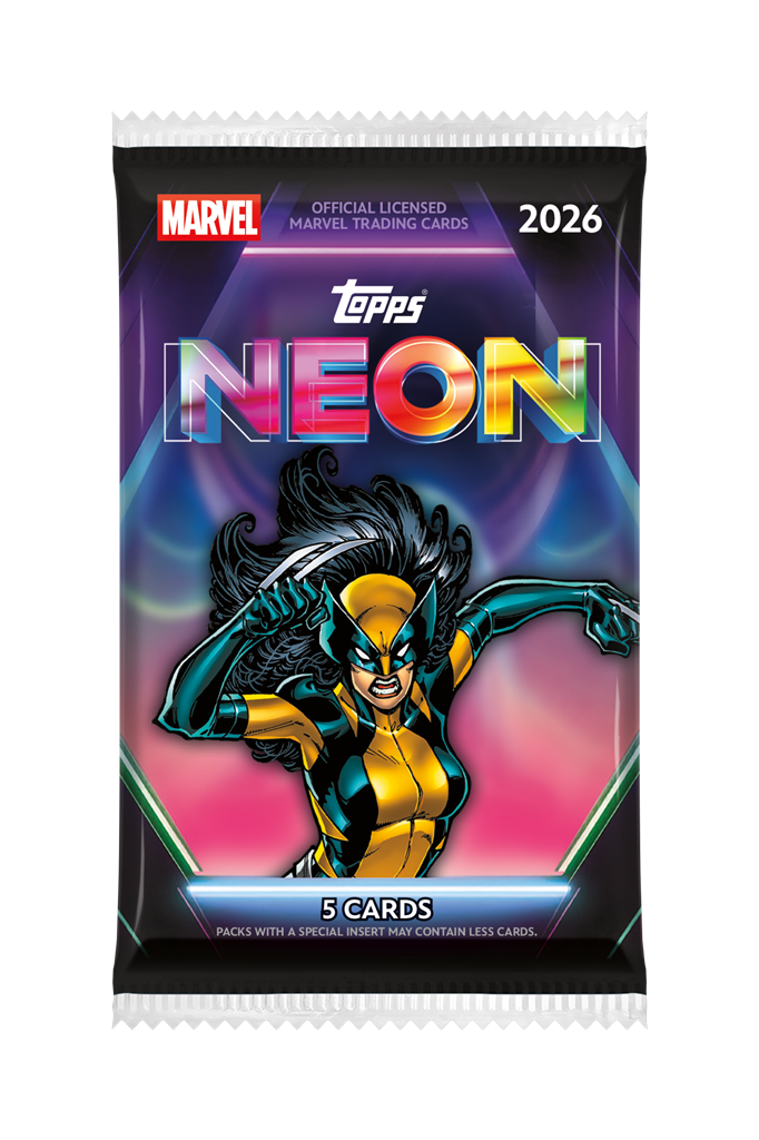 Topps Marvel 2026 Neon Mega Box