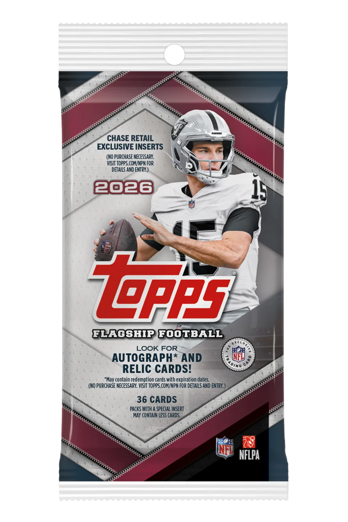 Topps NFL 2026 Flagship FB Hanger Box