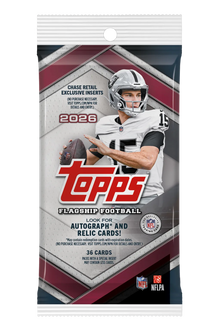 Topps NFL 2026 Flagship FB Hanger Box