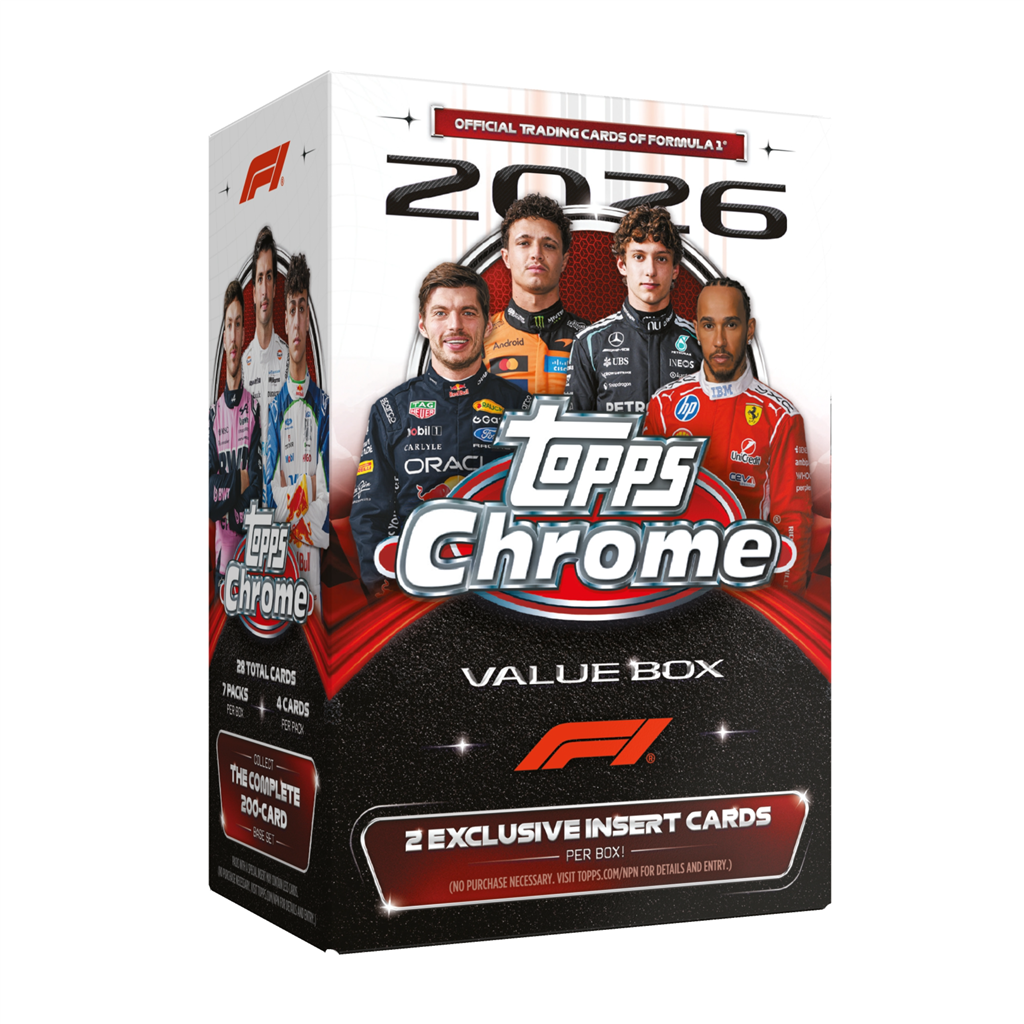 Topps Chrome F1 2026 Value Box