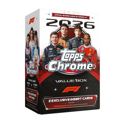 Topps Chrome F1 2026 Value Box