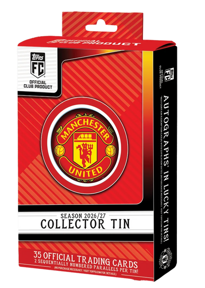 Topps Manchester United Collector Tin