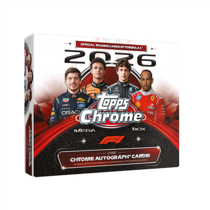 Topps Chrome F1 2026 Mega Box