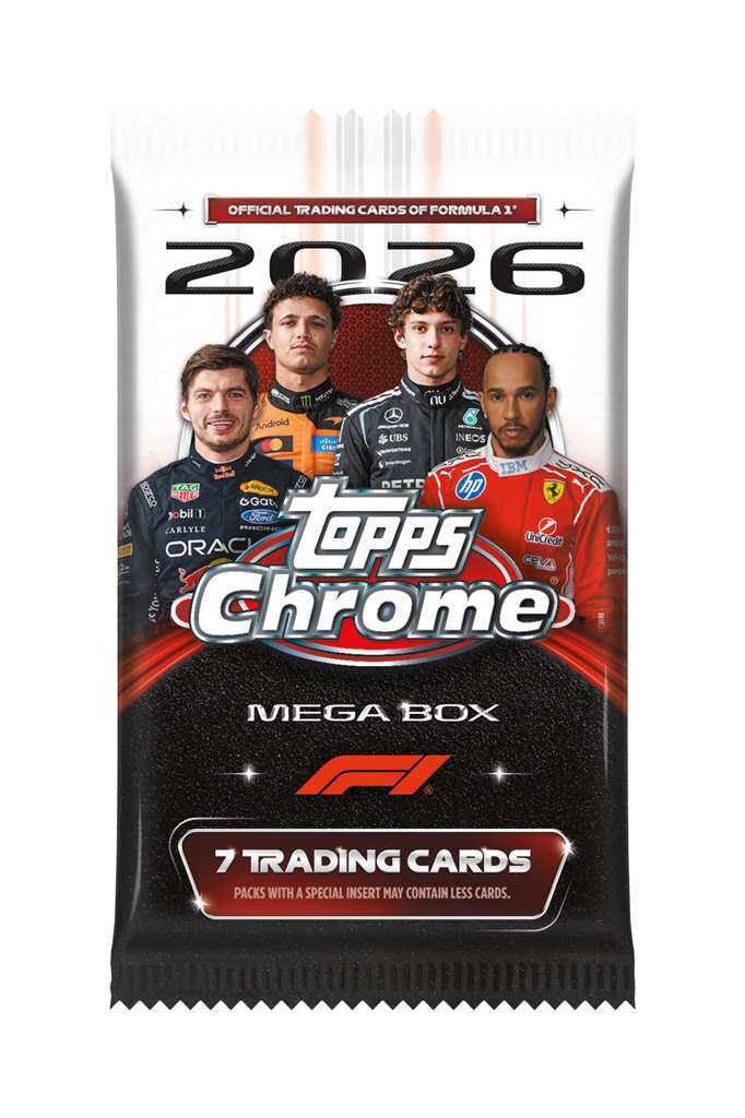 Topps Chrome F1 2026 Mega Box