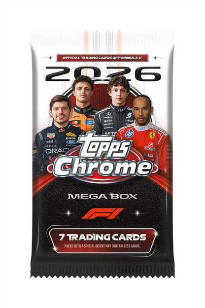 Topps Chrome F1 2026 Mega Box
