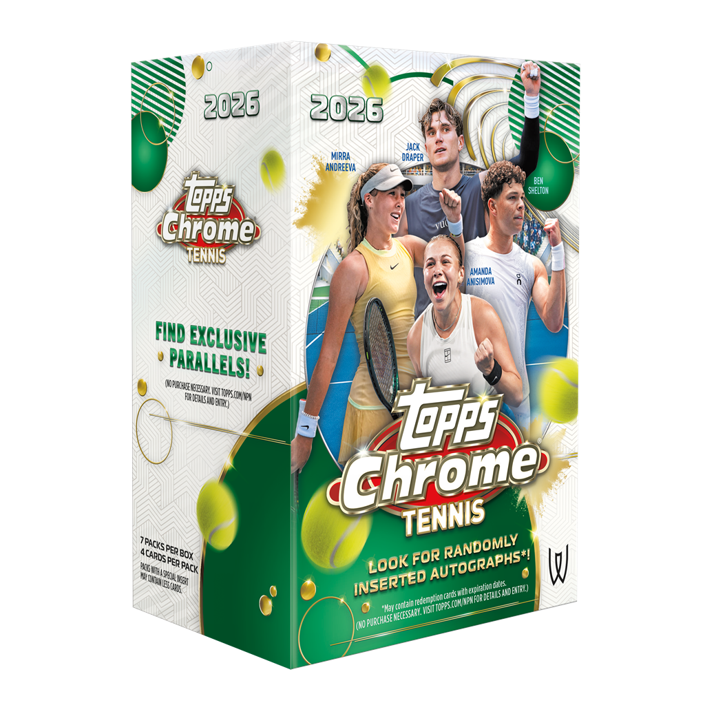 Topps 2026 Topps Chrome Tennis - Value Box