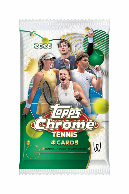 Topps 2026 Topps Chrome Tennis - Value Box