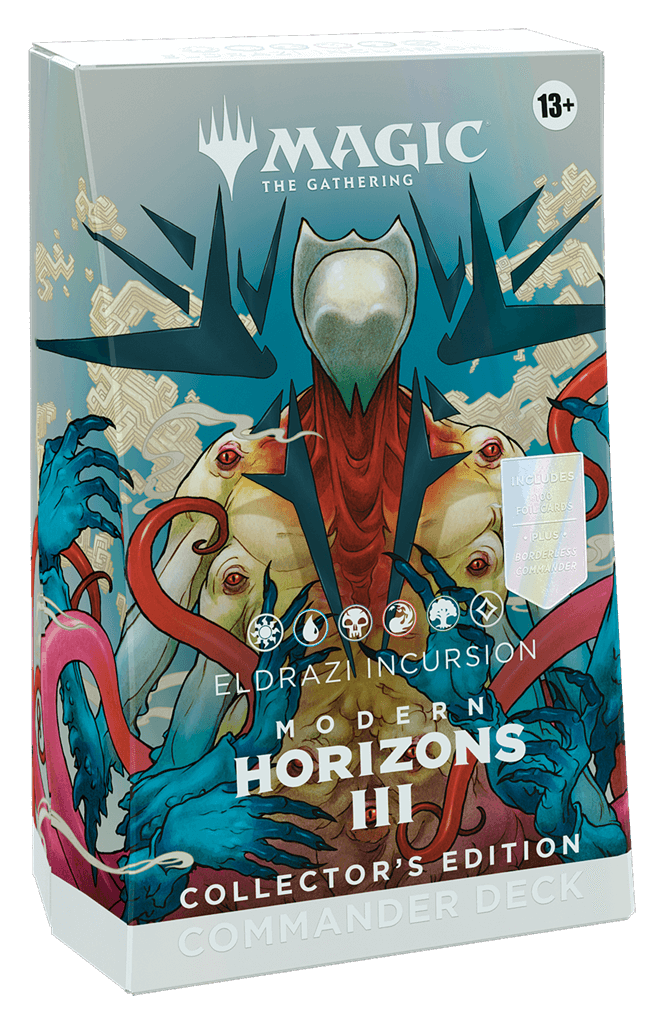 MTG YOUR NEW FOREVER FAVORITES—Introducing a heaping helping of exciting cards for Modern, one of Magic’s most celebrated formats, plus the return of competitive favorites, there’s something for everyone to love in Modern Horizons 3.There are 4 Modern Hor