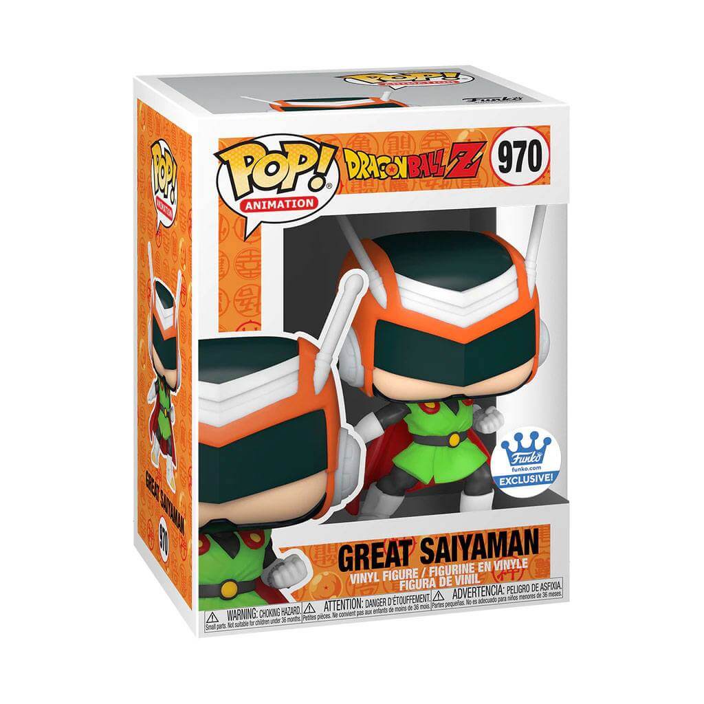 Dragon Ball Z POP! Animation Vinyl Figure Great Saiyaman Exclusive #970