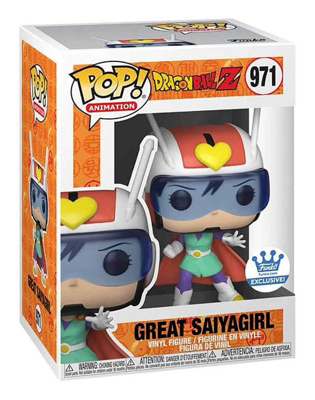 Dragon Ball Z POP! Animation Vinyl Figure Great Saiyagirl Exclusive #971