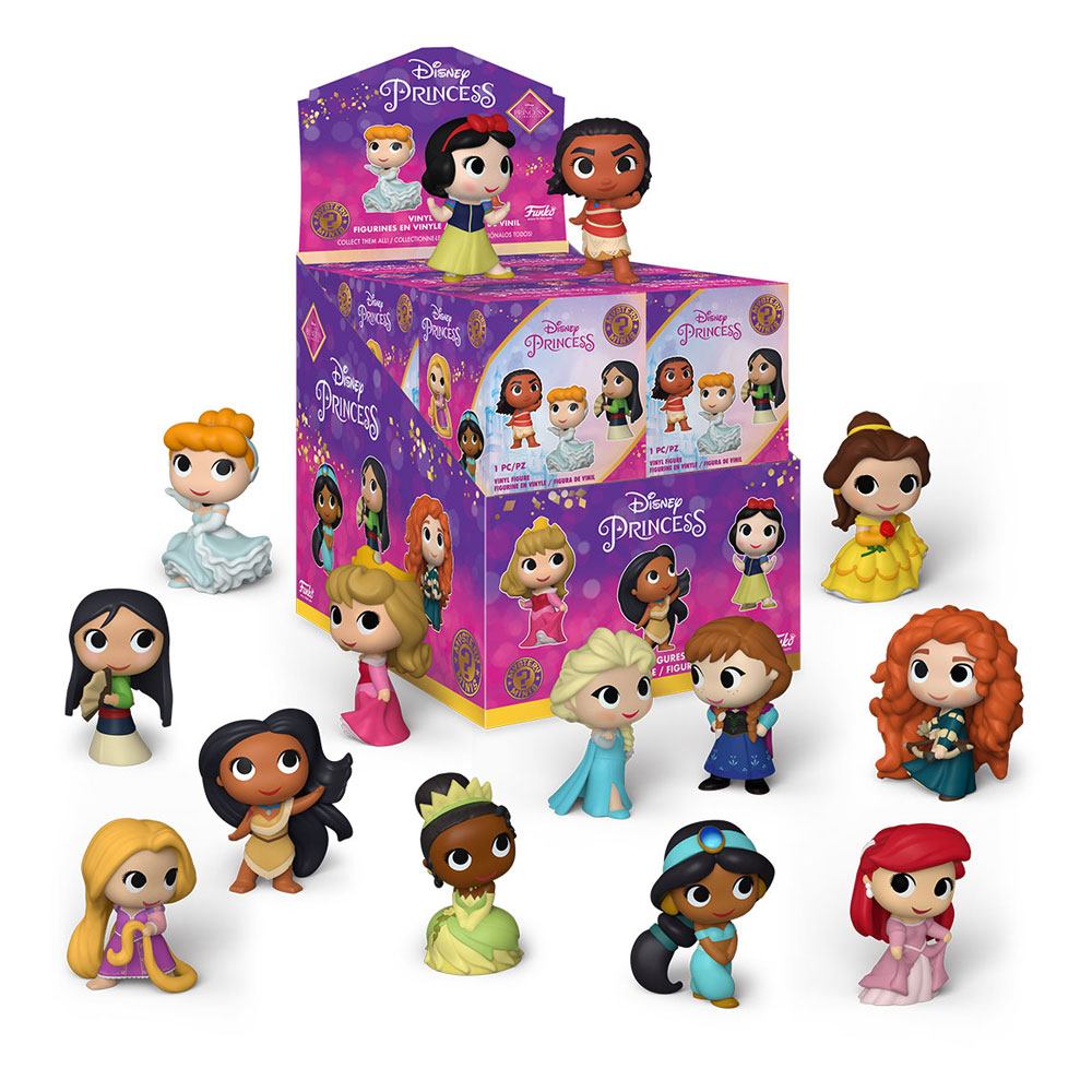 Disney Ultimate Princess Mystery Mini Figures 5 cm Display Disney Ultimate Princess