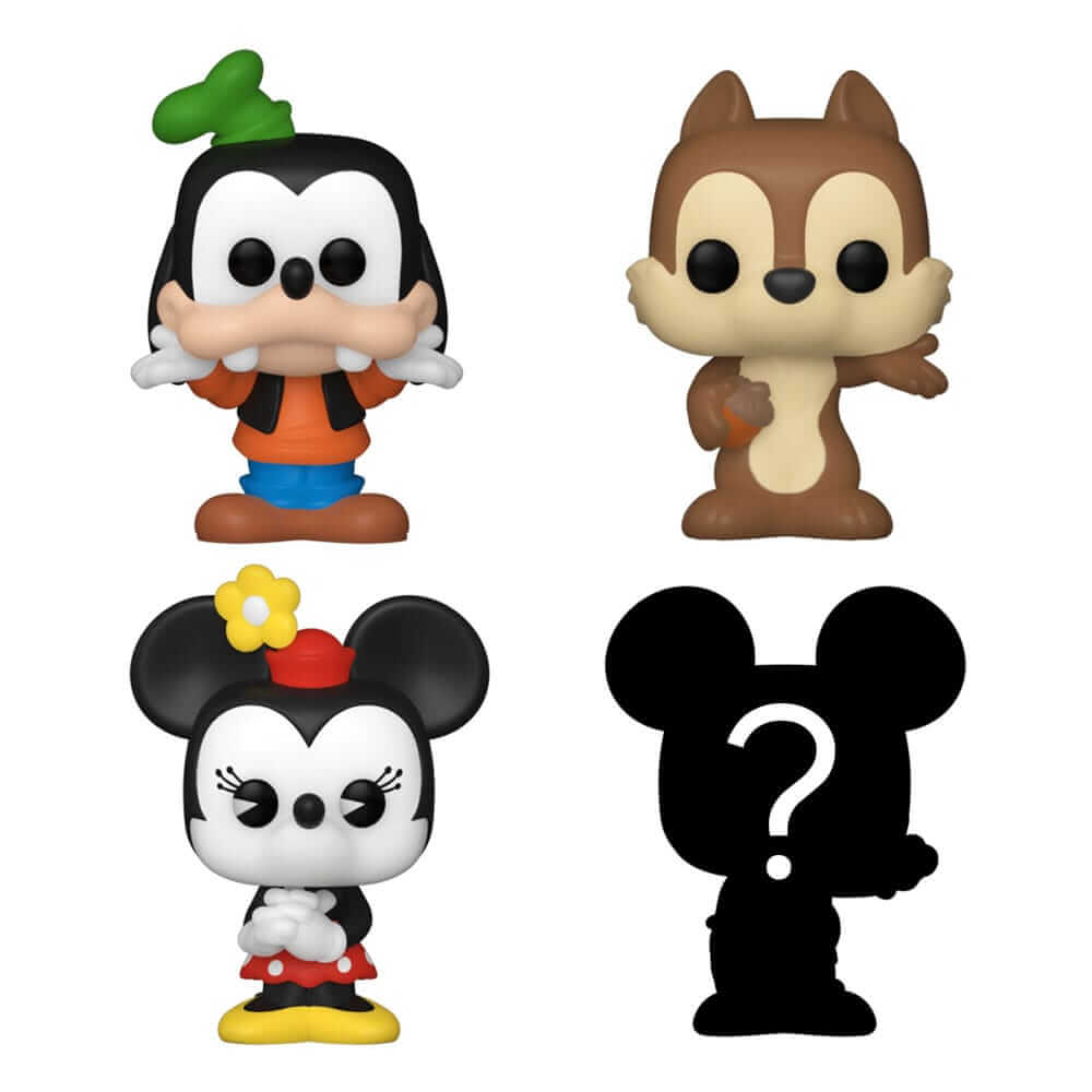 Lorcana Your favourite Pops! have been shrunk into Bitty Pops!Expand your collection with this assortment of Bitty Pop! figures featuring your most beloved cartoon characters!Each 4-pack comes with one rare or hyper rare mystery Bitty Pop! to complete the