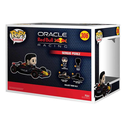 UITVERKOOP Ben je een gepassioneerde Formule 1-fan die op zoek is naar unieke verzamelobjecten? Zoek niet verder! De Sergio 'Checo' Perez Funko Pop! Ride Racing - Red Bull Formula 1 Team is een absolute must-have voor elke liefhebber van de sport en verza