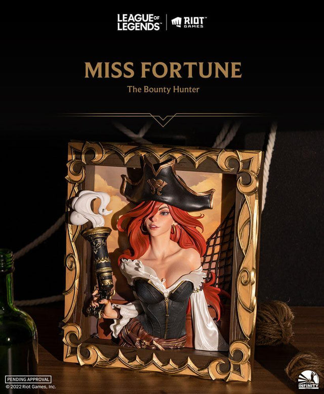 League of Legends PVC 3D Photo Frame The Bounty Hunter-Miss Fortune