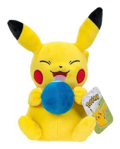 Pokémon Plush Figure Pikachu with Oran Berry Accy 20 cm