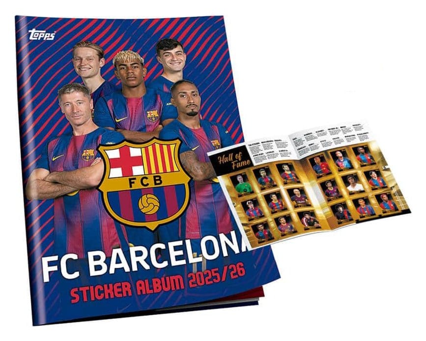 FC Barcelone 2025/26 Album et Lot de Vignettes