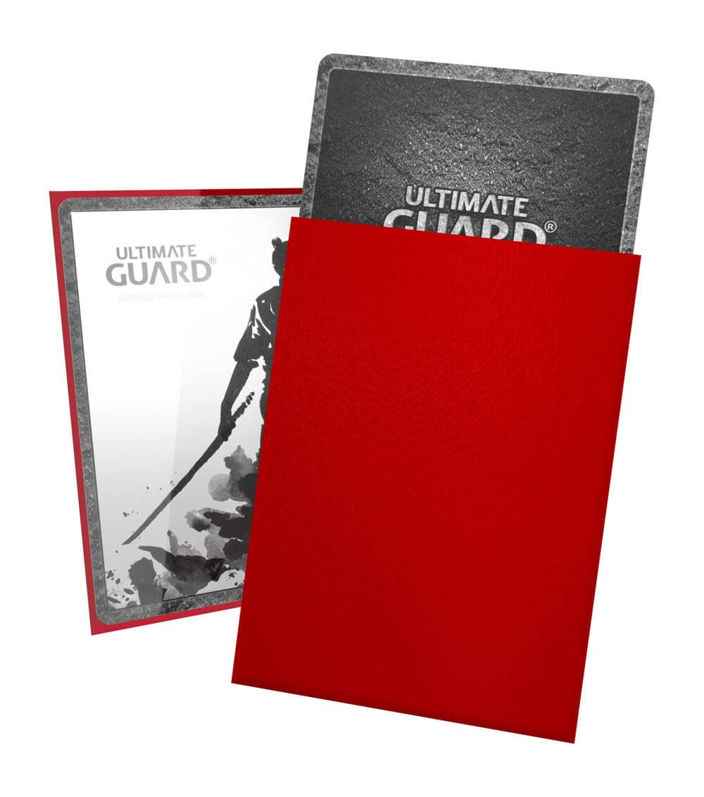 Ultimate Guard Katana Sleeves Standard Size Red (100 stuks)