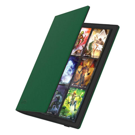 High quality Portfolio with flexible and durable cover, innovative XenoSkin surface and 20 integrated 18-pocket-pages for all standard- and Japanese sized gaming cards. Designed for 360 double-sleeved cards* Resistant XenoSkin material Elastic strap faste