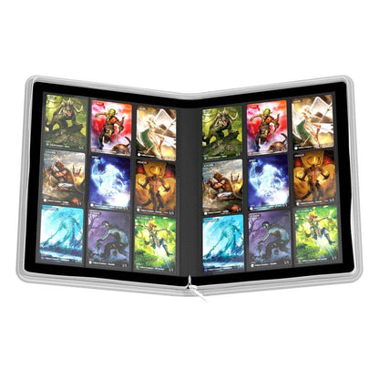 Accessoires High quality Portfolio with durable cover, innovative XenoSkin surface and 20 integrated 18-pocket-pages for all standard- and Japanese sized gaming cards. Zipper closure for extra security!- Designed for 360 double-sleeved cards*- Resistant X
