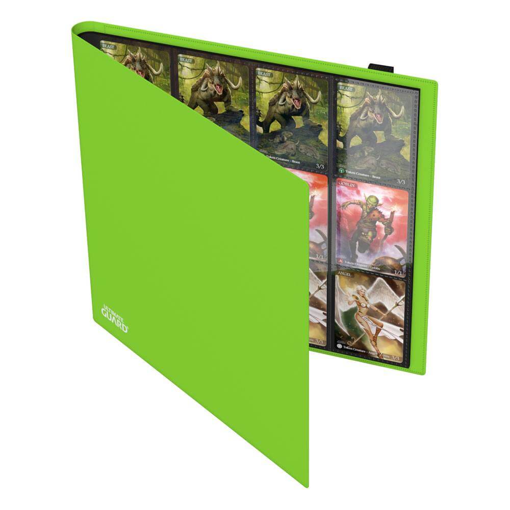 Optimized for Playsets. View and organize your collection in a more suitable way! High quality Playset binder with flexible, durable cover and 20 integrated 24-pocket-pages for all standard- and Japanese sized gaming cards. Designed for 480 double-sleeved