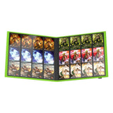 Optimized for Playsets. View and organize your collection in a more suitable way! High quality Playset binder with flexible, durable cover and 20 integrated 24-pocket-pages for all standard- and Japanese sized gaming cards. Designed for 480 double-sleeved