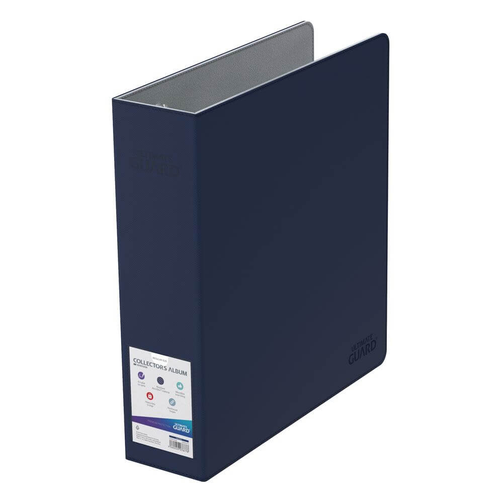 Premium 3-ring card album with XenoSkin cover and reinforced 70 mm D-rings for standard-sized 18-pocket-pages. Designed with a clear indexing slot on the spine for easy organization (label included).- ID-Label on spine- Resistant XenoSkin material- Microf