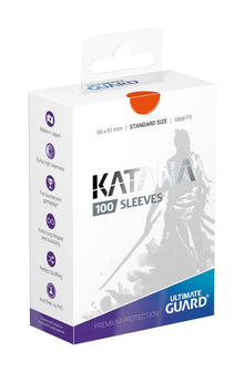Ultimate Guard Katana Sleeves Standard Size Orange (100 stuks)