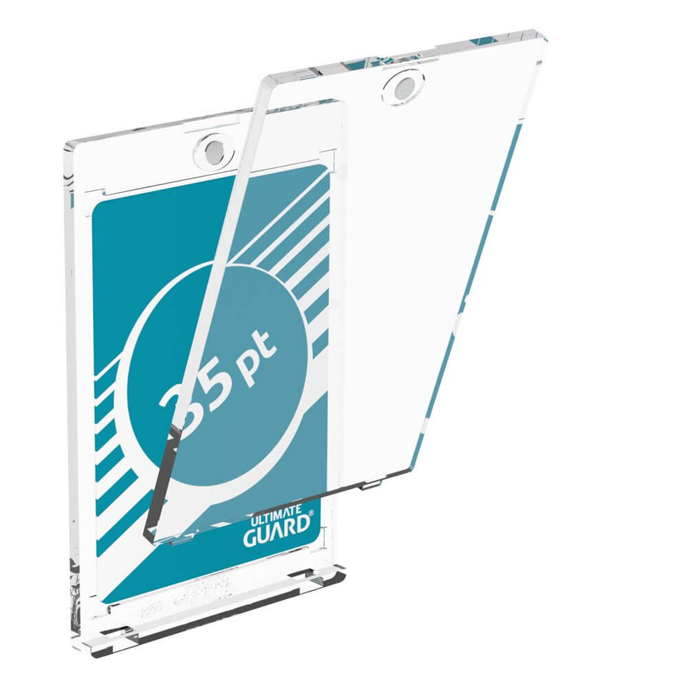Accessoires Many just call them cards; we call them treasures! A superb level of protection for your most beloved and valuable cards. Available in different sizes, for all kind of collectible cards, our Magnetic Card Case with recessed corners and UV prot