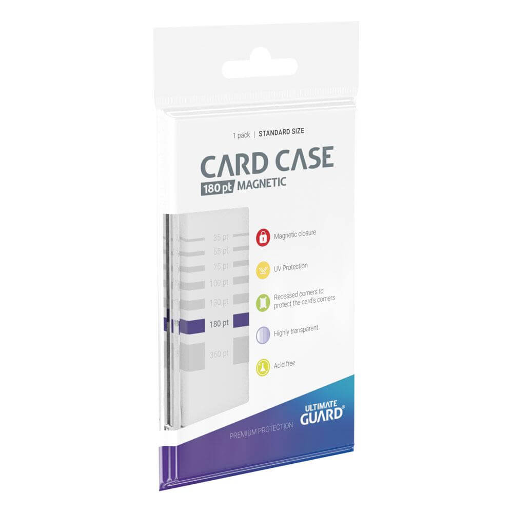 Accessoires Many just call them cards; we call them treasures! A superb level of protection for your most beloved and valuable cards. Available in different sizes, for all kind of collectible cards, our Magnetic Card Case with recessed corners and UV prot