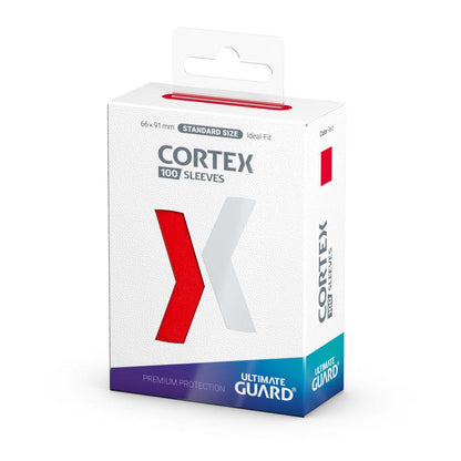 Ultimate Guard Cortex Sleeves Matte Standard Size (100) - Rouge