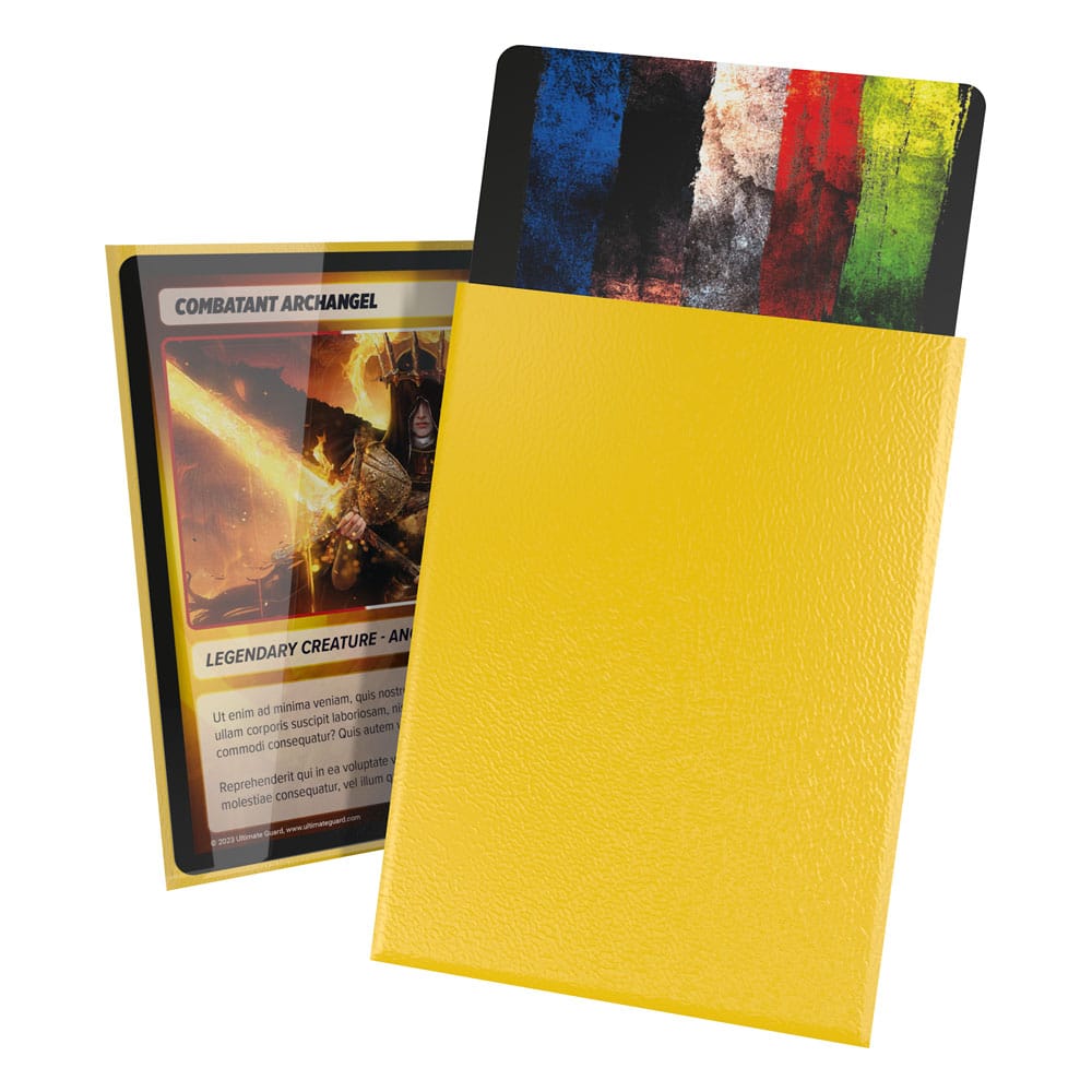 Ultimate Guard Cortex Sleeves Standard Size Yellow (100 stuks)