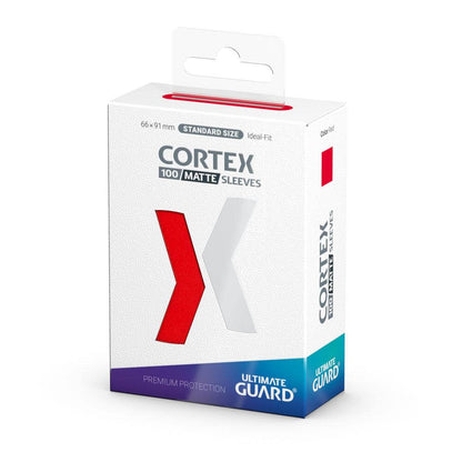 Accessoires Ultimate Guard CORTEX sleeves are a perfect choice for all TCG brain athletes!Designed for your daily use, Ultimate Guard CORTEX sleeves combine precision engineering and high-quality materials with an additional focus on value.Meant as an eve