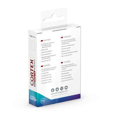 Ultimate Guard Cortex Sleeves Japanese Size Matte White (60)