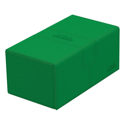 Accessoires One box, two card decks, and additional accessory tray: Our Twin Flip'n'Tray 200+ offers all the features a great deck box needs. Doubling the size of our classic Flip'n'Tray 100+, this box is the big sibling everyone is looking for. The Twin