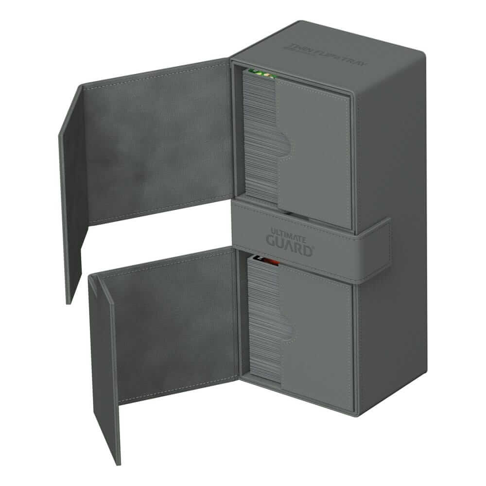 Accessoires Twice the room for big decks!The same Twin Flip'n'Tray you already know, but bigger! Specially designed for Commander/EDH** decks, the 2022 Exclusive Twin Flip'n'Tray 266+ has room for all kinds of large and regular decks in double or single s