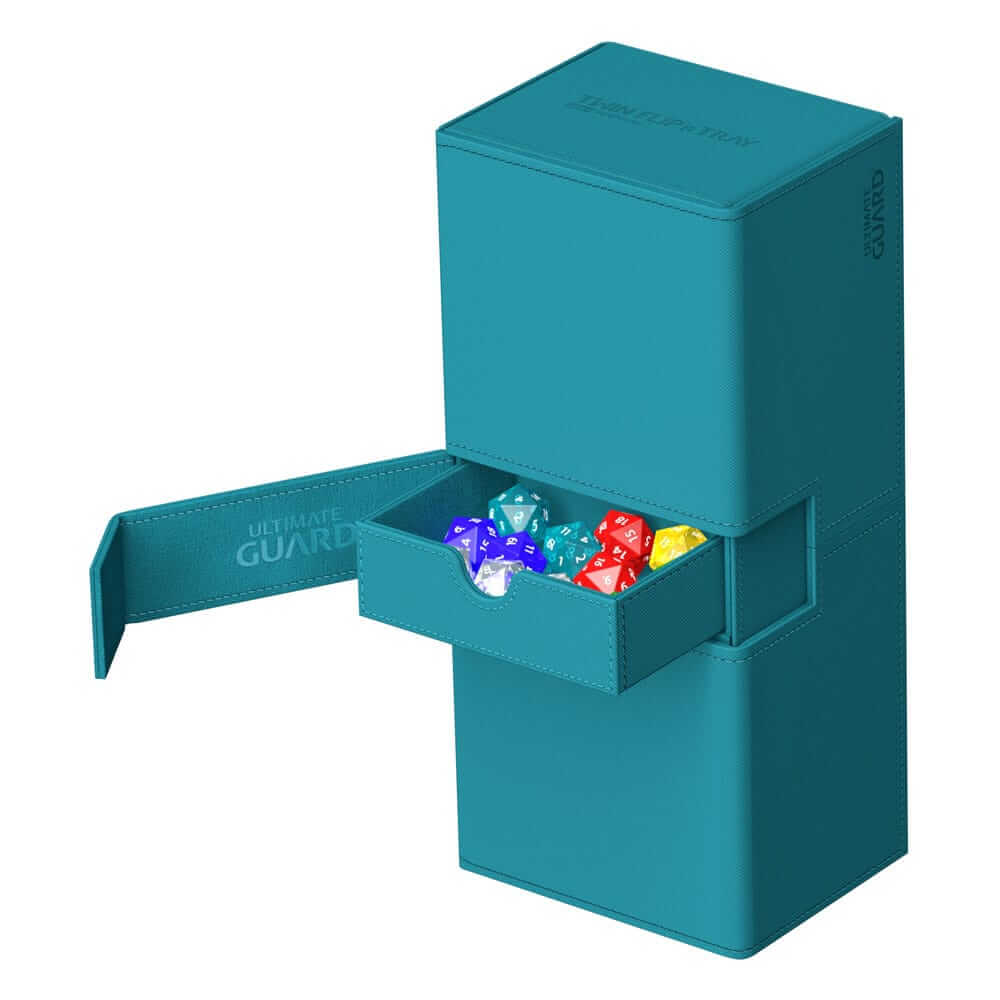 Accessoires Twice the room for big decks!The same Twin Flip'n'Tray you already know, but bigger! Specially designed for Commander/EDH** decks, the 2022 Exclusive Twin Flip'n'Tray 266+ has room for all kinds of large and regular decks in double or single s