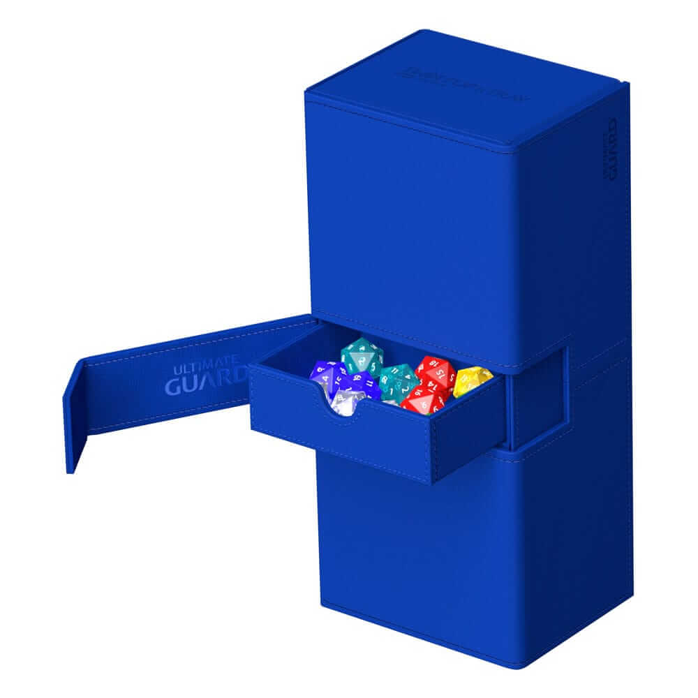 Accessoires Twice the room for big decks!The same Twin Flip'n'Tray you already know, but bigger! Specially designed for Commander/EDH** decks, the 2022 Exclusive Twin Flip'n'Tray 266+ has room for all kinds of large and regular decks in double or single s