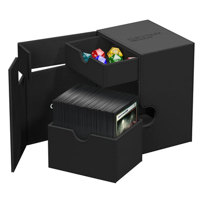 Ultimate Guard Twin Flip`n`Tray 133+ Xenoskin Black