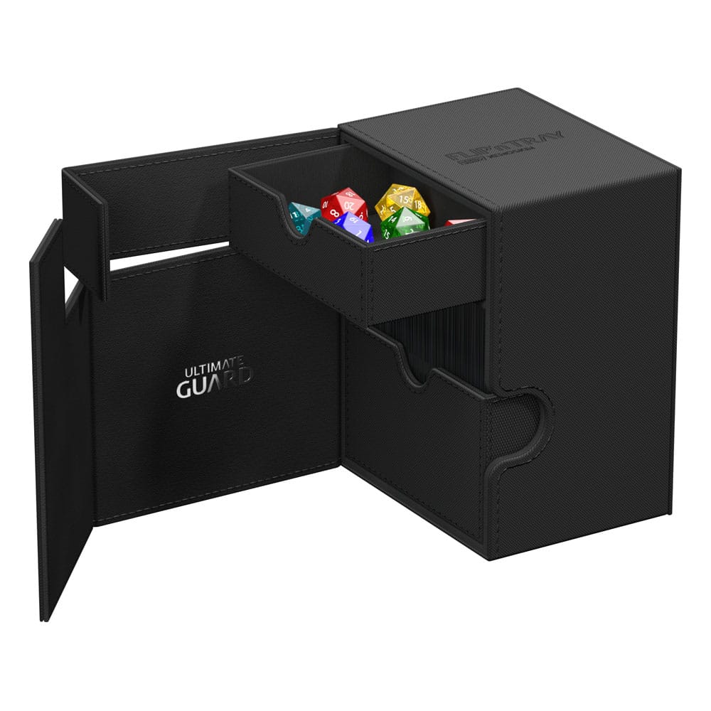 Ultimate Guard Twin Flip`n`Tray 133+ Xenoskin Black
