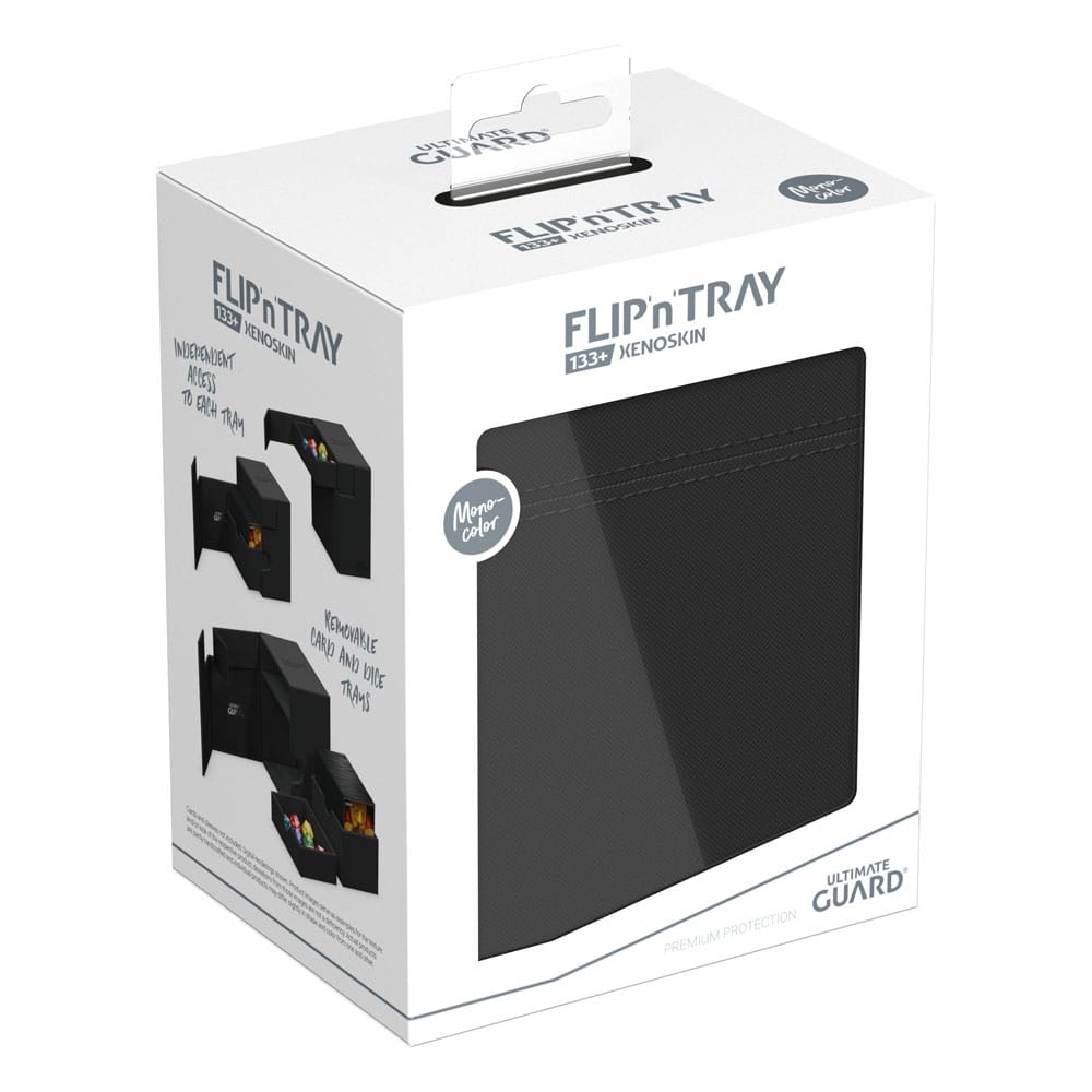 Ultimate Guard Twin Flip`n`Tray 133+ Xenoskin Black